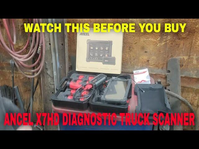 WATCH THIS BEFORE YOU BUY THE ANCEL X7HD DIAGNOSTIC SCANNER