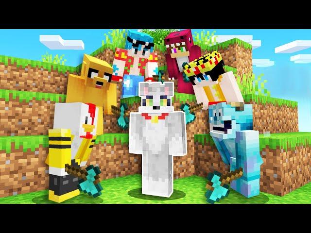 Minecraft: ACENIX vs 6 ASESINOS ️MINECRAFT SPEEDRUN con LOS COMPAS