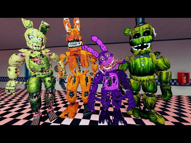 WHICH ANIMATRONIC IS THE SCARIEST FNAF COOP ► Garry's Mod