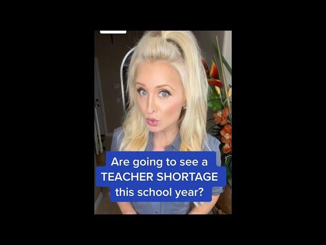 Are we going to see a teacher shortage in 2022?