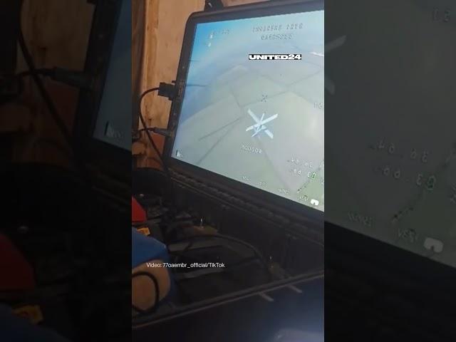 Ukrainian Soldiers Watch How FPV Drone Shots Down Russian Lancet UAV #warinukraine #drone