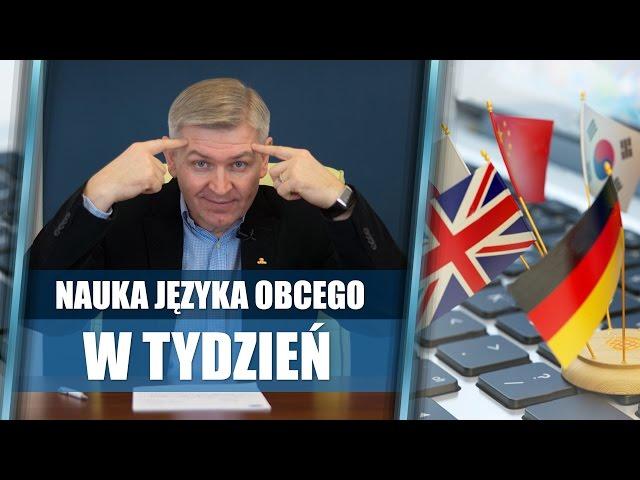 Jak nauczyć się języka obcego w tydzień? Oto mój sposób | Krzysztof Sarnecki