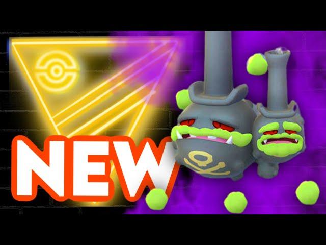 *NEW* XL Shadow Galarian Weezing hits HARD in the Ultra League! | Pokémon GO Battle League