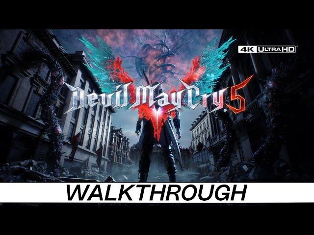 Devil May Cry 5 | 4K | Full Game Walkthrough | No Commentary