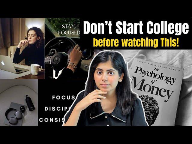 Ultimate College Roadmap: Mindset, Friends, Lifestyle, Study Hacks & Internships