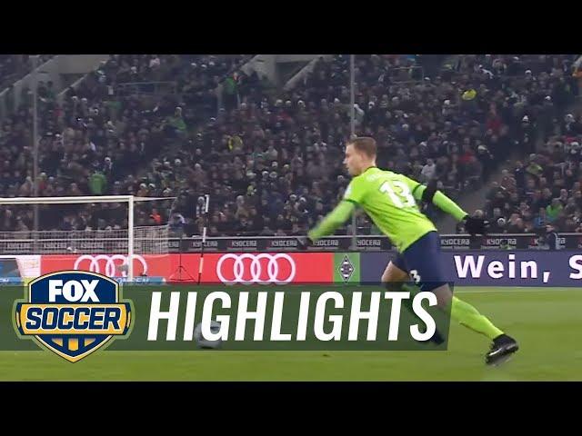 Monchengladbach vs. VfL Wolfsburg | 2016-17 Bundesliga Highlights