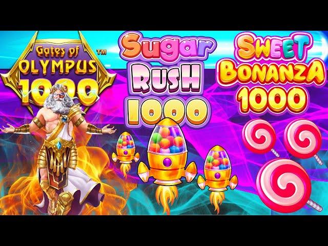 Can The 1000 Slots Do it Again? (Gates of Olympus 1000, Sugar Rush 1000, Sweet Bonanza 1000)