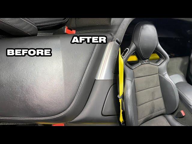 ULTIMATE DETAIL HACK FOR LEATHER *Restore Matte / Satin Finish*