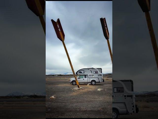 Two-Minute Tour - NuCamp Cirrus 800 Truck Camper. Outer Limits Open Road Full Time Truck Camping.