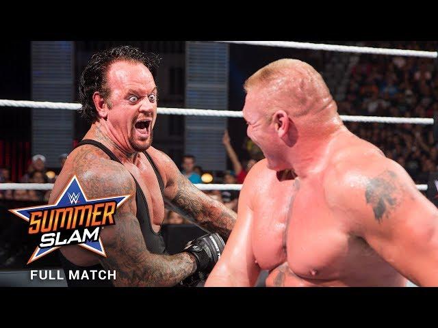 FULL MATCH - Brock Lesnar vs. The Undertaker: SummerSlam 2015