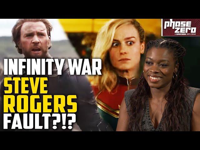 The Marvels Director Explains Why It Was All Steve Rogers Fault! - Director Nia DaCosta