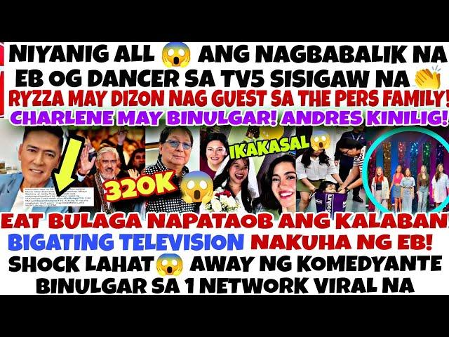 TAPOS NA LABAN(TVJ) NAPATAOB KALABAN BIGATING TELEVISION NAKUHA NG EB OG DANCER NG EB NASA TV5 NA