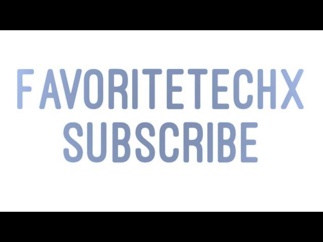 All FavoriteTechX Intros in 2020 ️