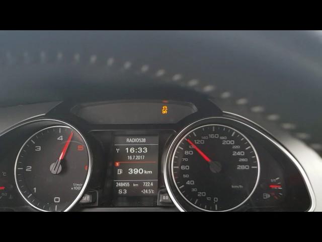 AUDI A5 3.0TDI Quattro Stage 1 tuned 300 Hp 600Nm Acceleration with Launch Control