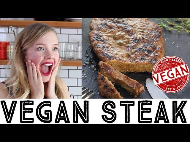 Vegan Seitan Steak - The Best Vegan Steak!