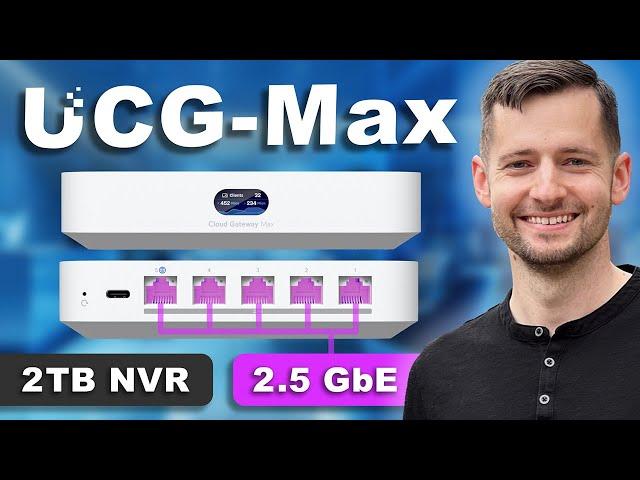 UniFi Cloud Gateway MAX! Setup & Comparison | UCG-Max Ubiquiti Networks