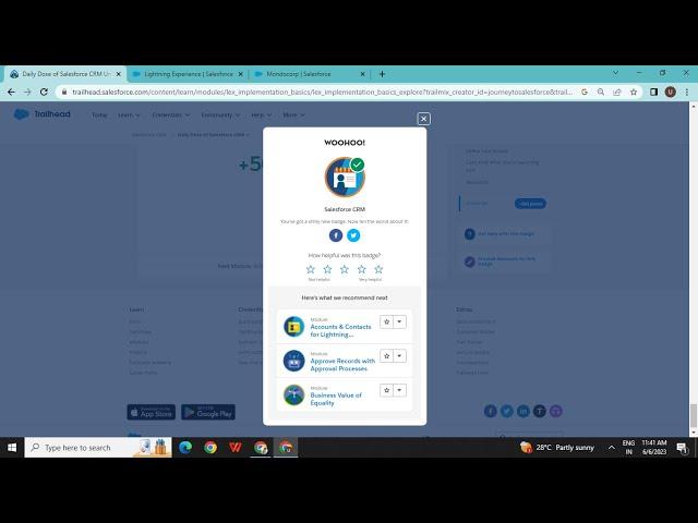 Salesforce CRM | Daily Dose of Salesforce CRM | Trailhead/Salesforce