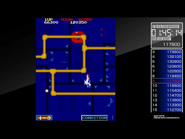 Blast Off - Caravan Mode - 122,700 / ブラストオフ キャラバンモード