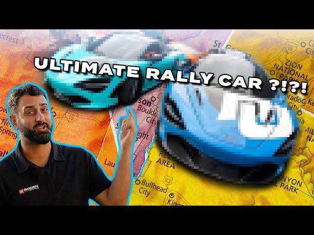 SUPERCAR Rally with a SUPERTRUCK ??