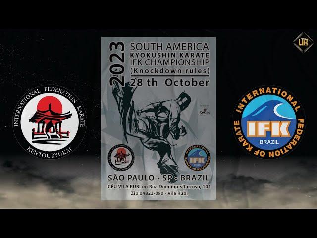 SOUTH AMERICA - KYOKUSHIN KARATE - IFK CHAMPIONSHIP - 28/10/2023 - LIVIN IN SÃO PAULO - BRAZIL