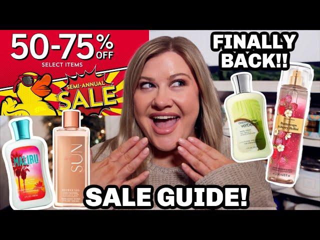 BATH & BODY WORKS SEMI ANNUAL SALE STARTS NEXT WEEK! Everything You Need To Know!