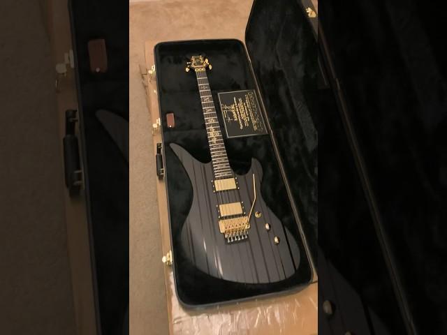 Classiest Metal Guitar? Schecter Synyster Gates Dark Night #avengedsevenfold #synystergates #shorts