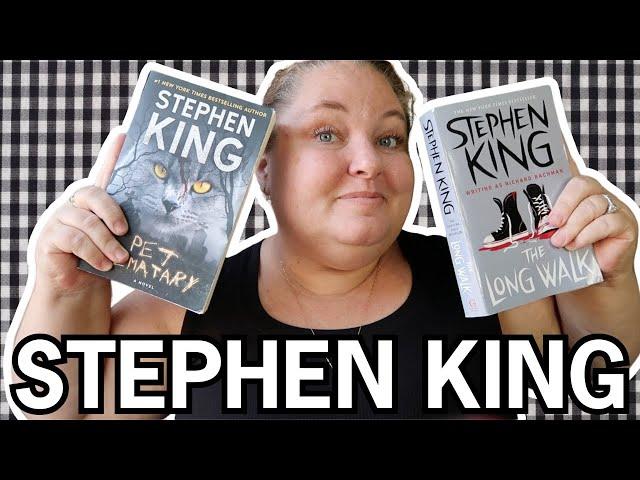 Reading STEPHEN KING | the long walk & pet sematary