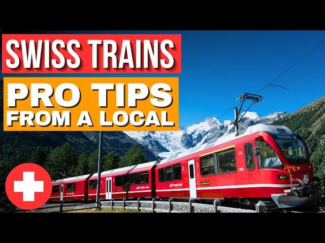 PRO TIPS for simple travel on SWISS TRAINS (No More Stress)