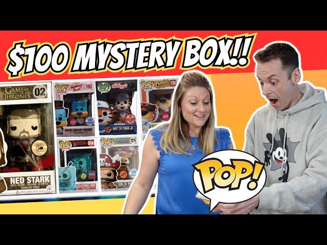 Opening a FUNKO Pop Mystery Box from FunkyBop! PLUS a HUGE Funko pop HAUL!