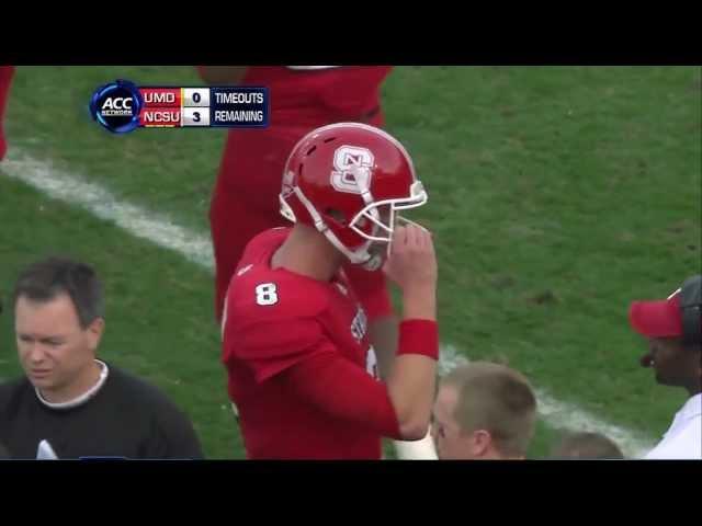 NC State's 27 Point Comeback vs. Maryland - November 26, 2011