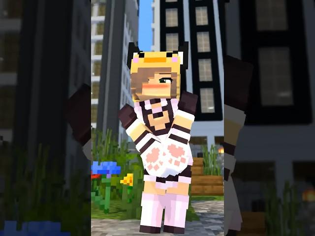 Paws dance challenge #shorts #майнкрафт #minecraft