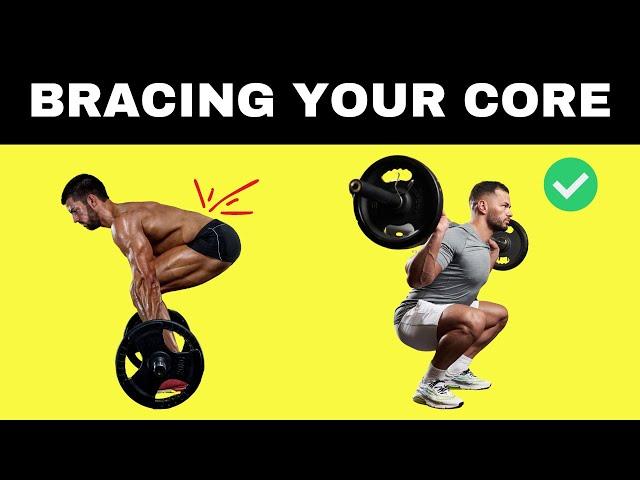 How to Brace Core When Lifting Heavy (For Squats & Deadlifts)