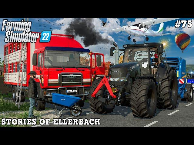 BUYING THE BEST NEW TRACTOR FOR OUR FARM WITH @TheCamPeRYT!  | Ellerbach | FS22 | Timelapse #75