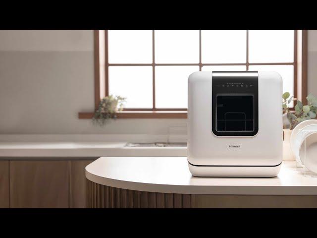 【TOSHIBA 東芝】 超碗美洗碗機 DWS-34ATW