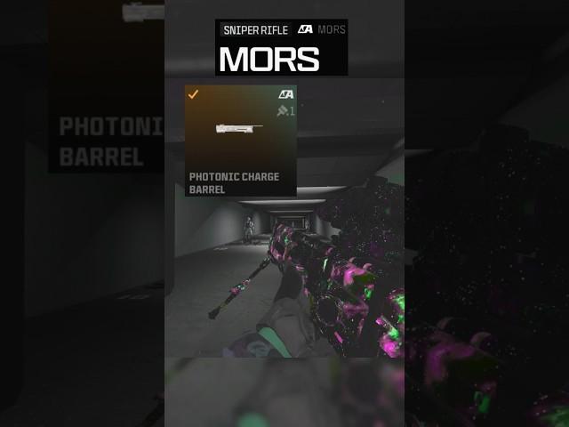 The New BUFFED MORS sniper rifle!! best class for warzone! #classsetup #warzone #mw3 #sniping