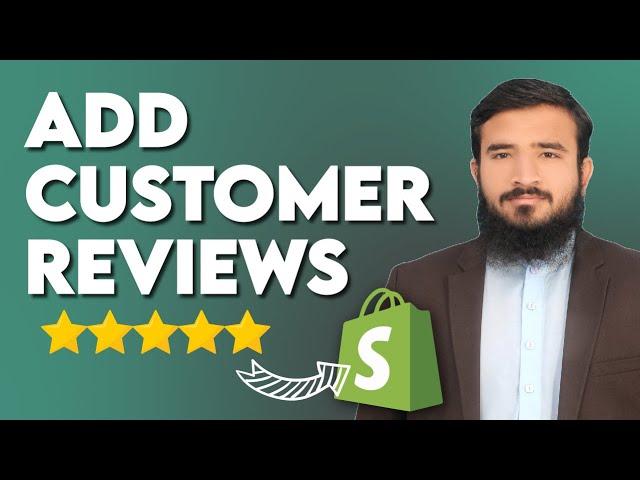 How To Add Product Reviews To Shopify [Complete Setup] ⭐⭐⭐⭐⭐