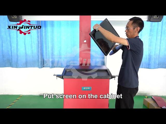 XINJINTUO YL-96 Wheel Alignment Machine Installation Video