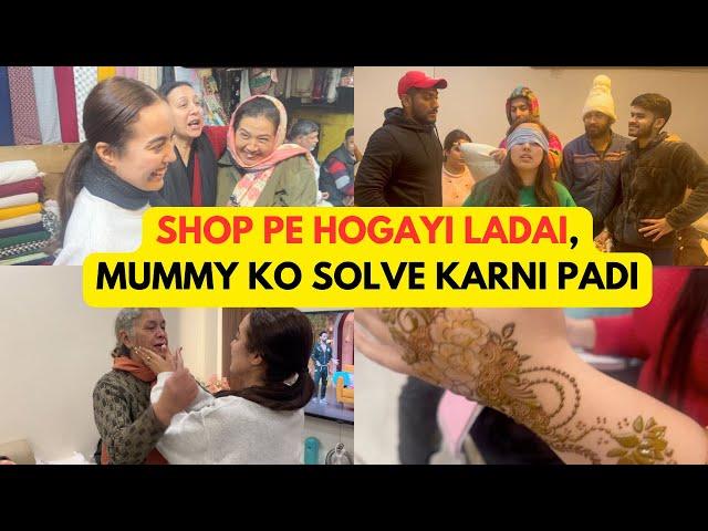 SHOP PE HOGAYI LADAI | MUMMY KO SOLVE KARNI PADI | INDIA VLOG SERIES | DAILY VLOGS WITH JASMINE