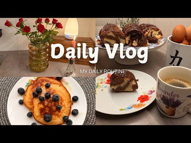 Silent Vlog Routines Last day of 2024/aesthetic healthy breakfast ,baking biscuit /