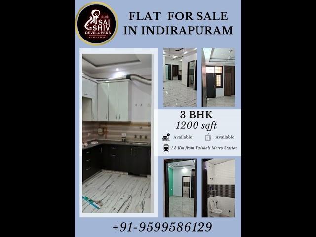 3 BHK Near To Vaishali Metro Station