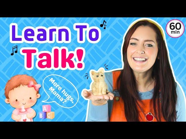 First Sentences For Toddlers | Play, Sing & Learn to Talk | Baby's First Words |  Learning Video