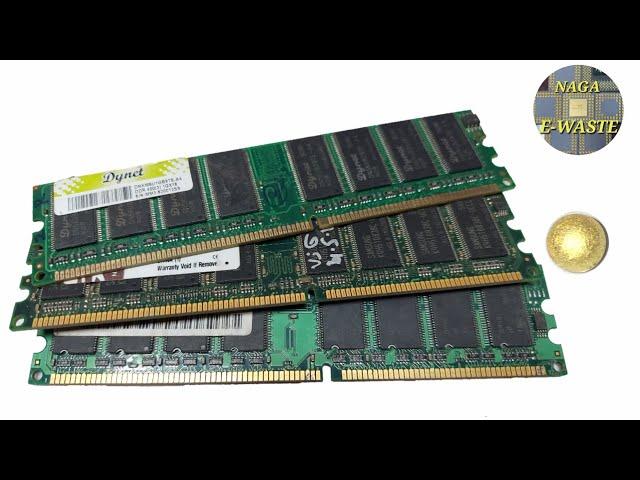 Gold recovery from RAM gold finger
