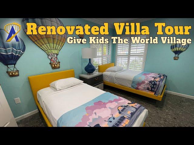 Renovated Villas Tour for Make A Wish Families Staying at Give Kids The World Village