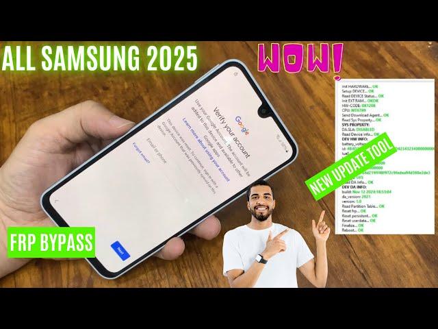 All Samsung FRP Bypass 2025 Big Update Tool | Samsung A16 Google Account Unlock 100%