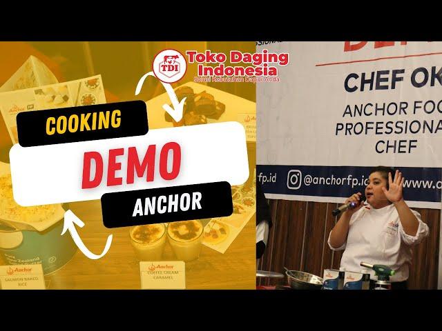 COOKING DEMO BY CHEF OKA ( ANCHOR )