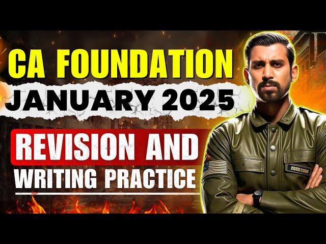 Business Laws Writing Practice and Revision Plan | Jan 25 | CA Foundation