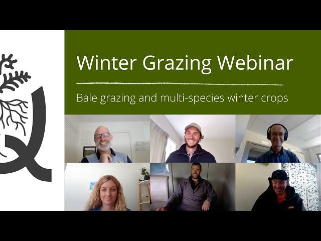 Winter Grazing Innovations Webinar -  December 2021