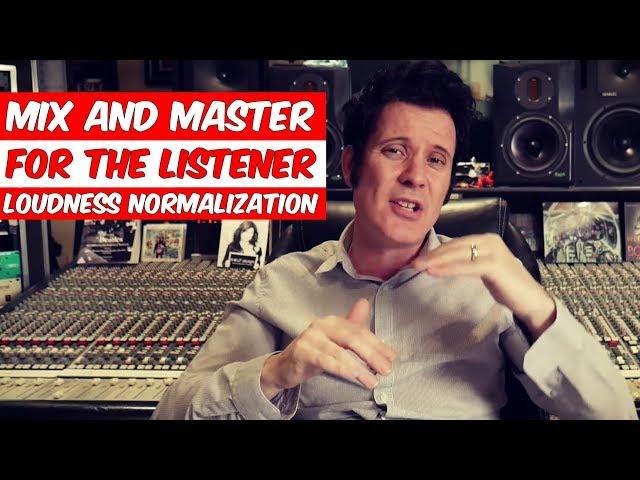Mix and Master for the listener - Loudness Normalization with Carlo Libertini - Produce Like A Pro