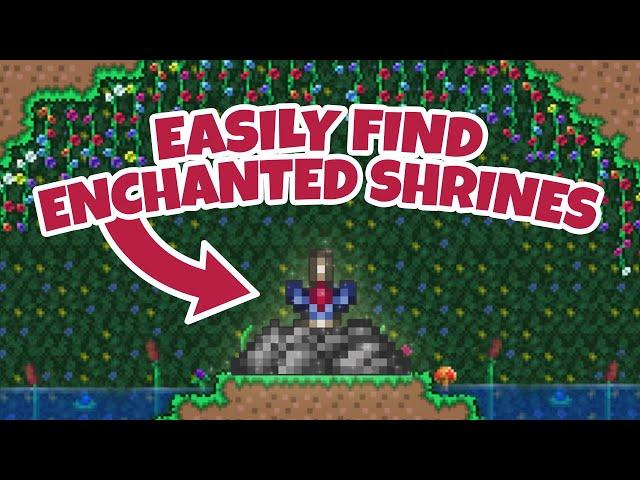 How to Find Enchanted Shrines EASILY in Terraria