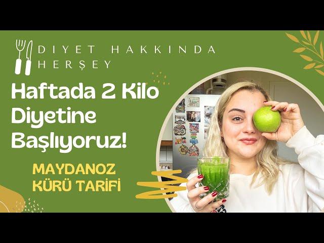 SAĞLIKLI DİYET İLE HAFTADA 2 KİLO! KÜR TARİFİ